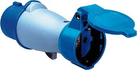 Övergångsadapter 216 - schuko 230 V